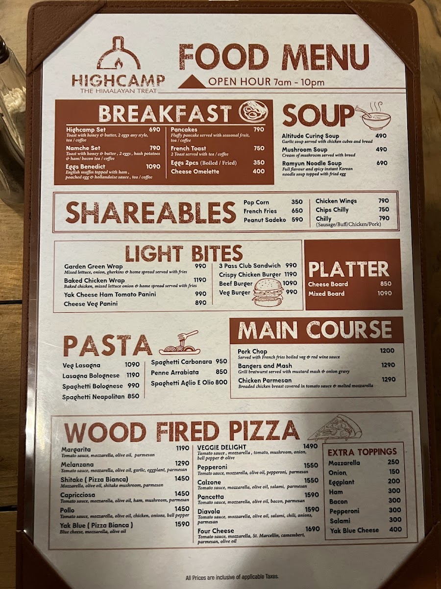 Menu Highcamp Cafe-5