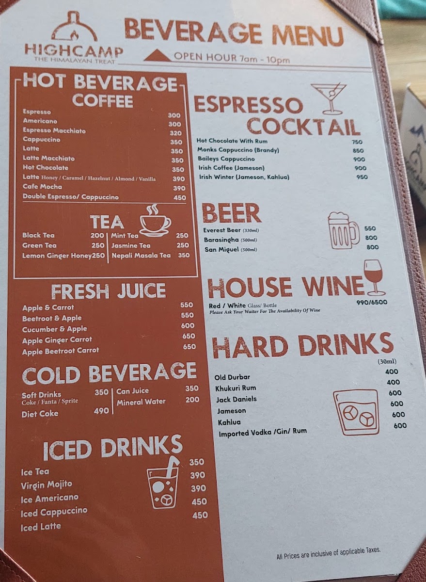 Menu Highcamp Cafe-7